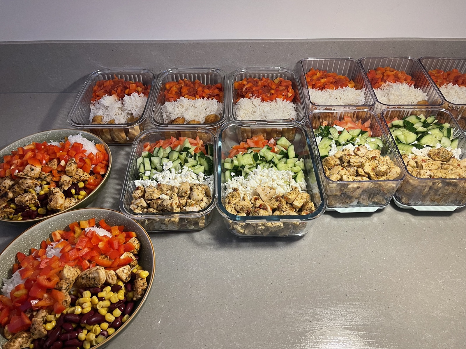Mealprep foto