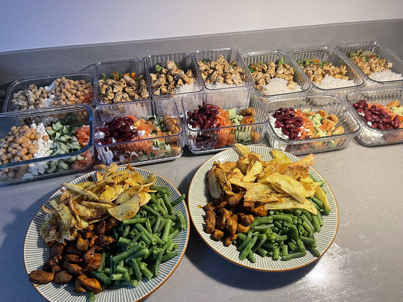 Mealprep foto